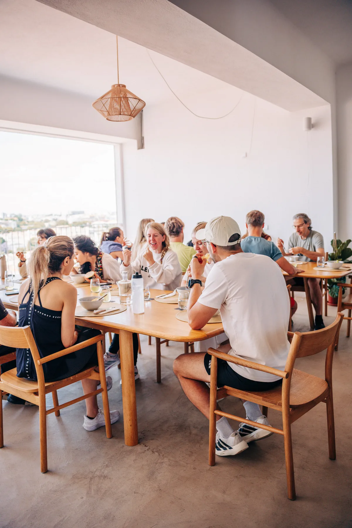 Guests at the long table